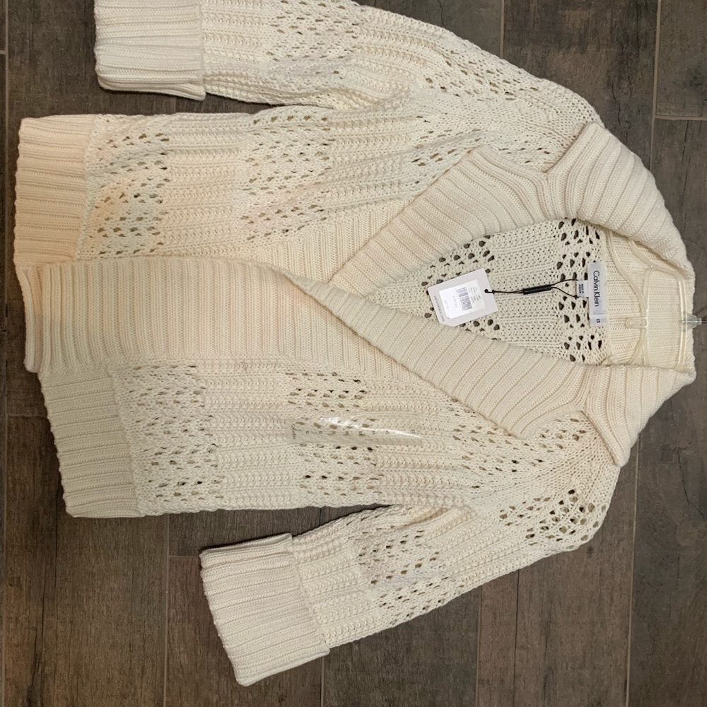 Calvin Klein knit sweater.